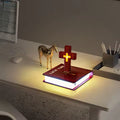 Levetating cross lamp